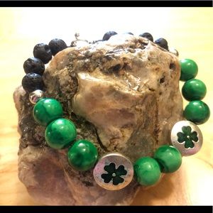 Homemade high quality Lava Stone diffuser Bracelet